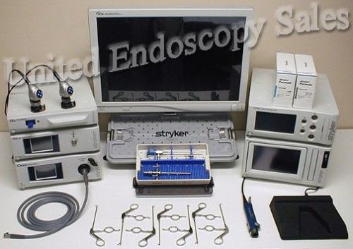 Stryker 1288 hd core arthroscopy tower endoscopy endoscope - warranty!! for sale