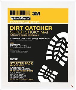 13006 Floor Mat, Adhesive Sticky Dirt Catcher 13006