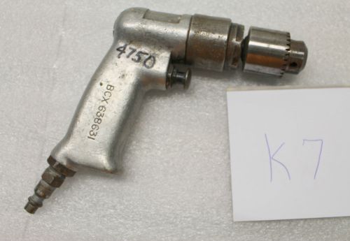 K7- rockwell mini palm compact 4750 rpm pneumatic air drill 1/4&#034; chuck aircraft for sale