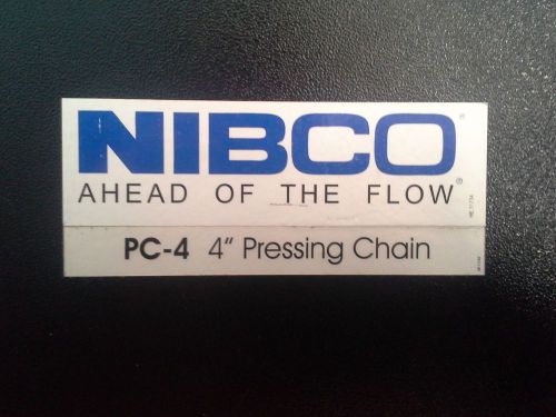 Nibco pc-4 4&#034; pressing chain for sale