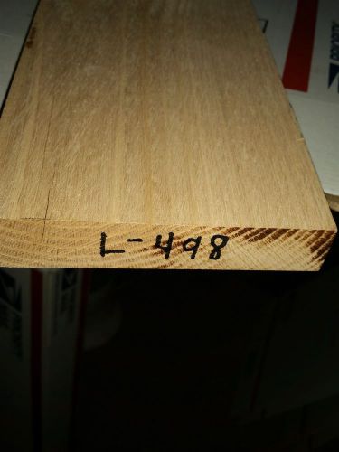 4/4 red oak board 37.75 x 5 x ~1in. wood lumber (sku:#l-498) for sale