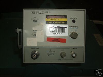 HP 86240B RF Plug In, 2.0-8.4 GHz