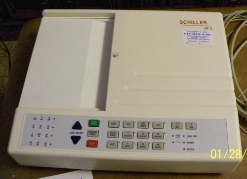 Schiller AT-2 ECG Machine serial No. 020.05131