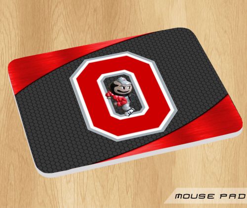 Ohio State Buckeyes Design On Mouse Pad Gaming Anti Slip Hot Gifts