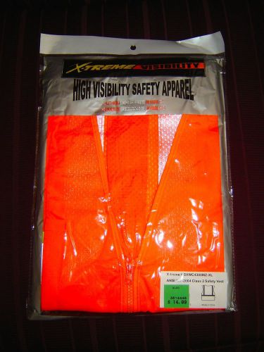 X-TREME VISIBILITY SAFETY VEST -NEW IN THE PACKAGE- SIZE XL