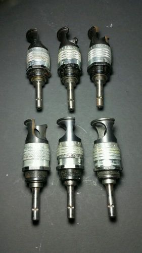 Lot of 6 zephyr hi speed microstop countersink quick chuck  aircraft tool #3 for sale
