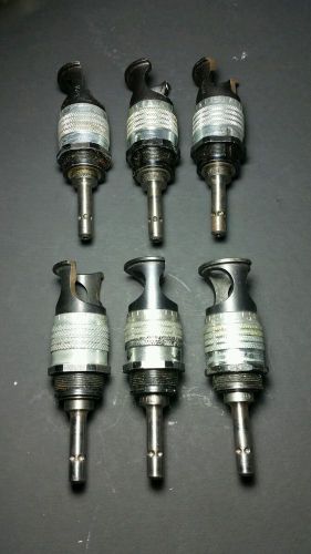 Lot of 6 Zephyr Hi Speed Microstop Countersink Quick Chuck  Aircraft Tool #3