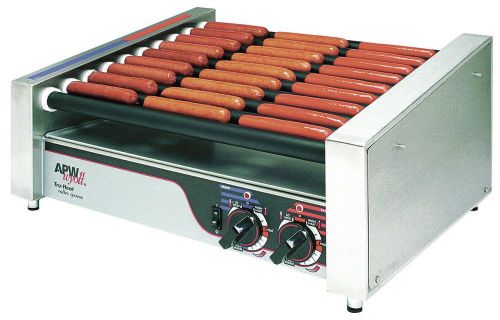 APW Wyott HRS-31S Hot Dog X*Pert Series Slanted Roller Grill