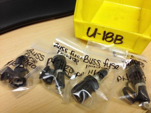 New no package, lot of 4, Bussmann fuse holders HKP