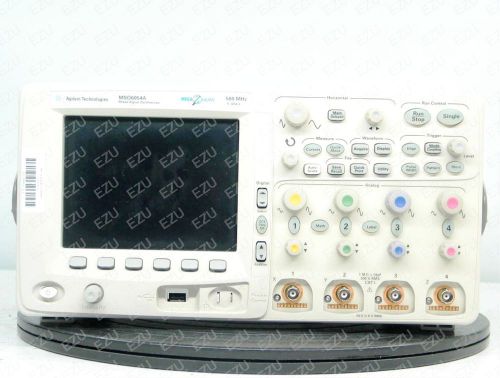 Agilent mso6054a-8mh mixed signal oscilloscope: 500 mhz, 4 scope and 16 channels for sale