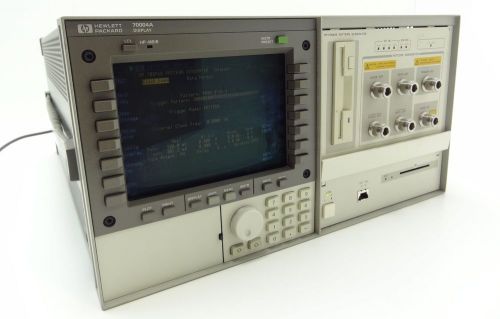Hp 70004a spectrum analyzer display mainframe w/ hp 70841b pattern generator for sale
