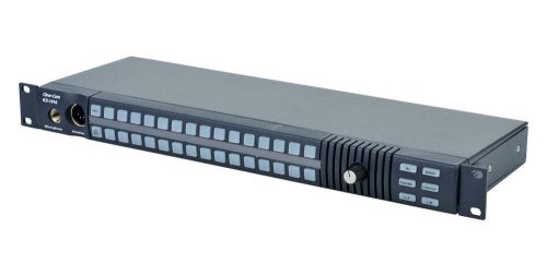 Clear-Com ICS-1016 32-key Pushbutton Matrix Station, 1RU Rack Mount