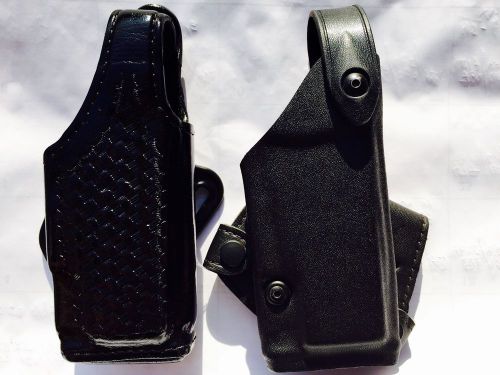 Safariland taser x26 police duty holsters, 6281-ubs-225 &amp; 519-64-81-225, rt hand for sale