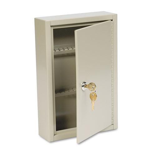 NEW MMF 201904003 Steel Key Cabinet, 40-Key, Steel, Sand, 8 x 2 5/8 x 12 1/8