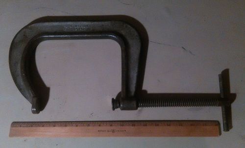 Armstrong no. 1406 heavy duty c clamp ...drop forged chicago, usa... for sale