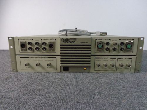 Audio precision system one dual domain unit sys1-31011 for sale