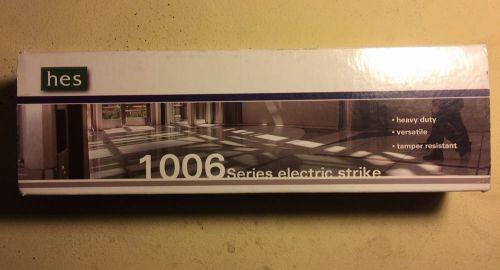 (1) hes 1006-12/24d-630 electric door strike    10360001   new for sale