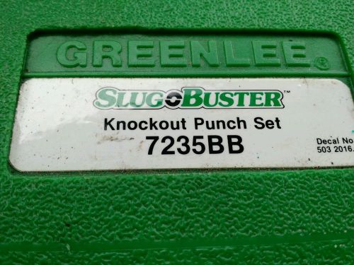 GREENLEE Knockout Set