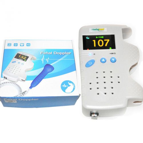 Design Color LCD Back Light Fetal Doppler 3MHz probe &amp; Heart Beat Waveform Sales