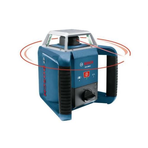 Bosch 1300ft. self-leveling rotary laser with laser receiver grl400h for sale