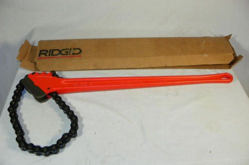 New ridgid 31330 c36 36&#034; heavy-duty chain wrench 4-1/2&#034; pipe capacity for sale