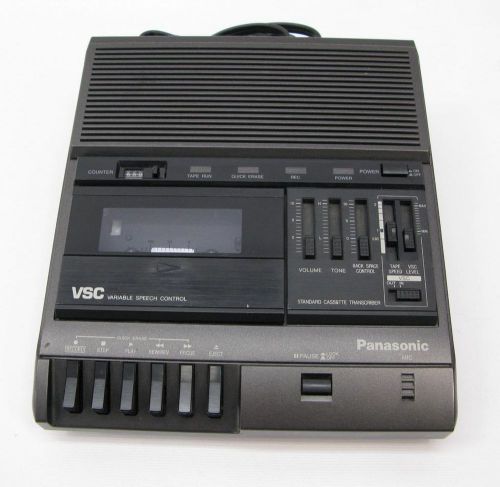 Panasonic RR-830 Standard Cassette Transcriber VSC Variable Speech Control Voice