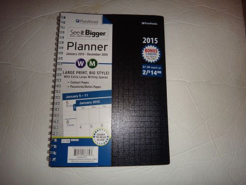 Plan Ahead 2015 Planner