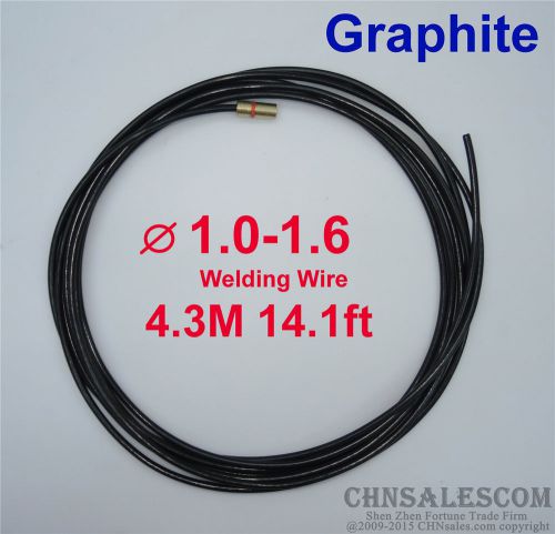 Panasonic mig welding graphite liner 1.0-1.6 welding wire 4.3m 14.1ft for sale