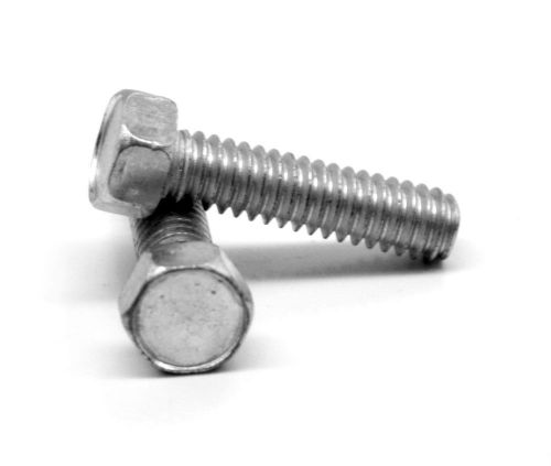5/16-18x3/4 thread cutting screw unslot hex hd type f unc zinc plated, pk 10 for sale