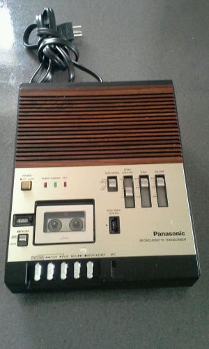 Panasonic microcassette transciber M/N: RR-900D vintage