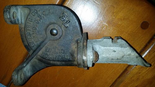 VINTAGE THOMPSON ELECTRICAL CABLE FEED / PULLEY  STEAMPUNK