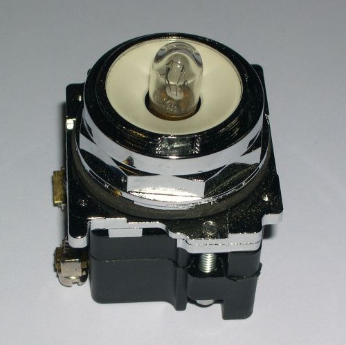 Cutler-hammer, indicator light, full voltage, with lens, 10250t206n for sale