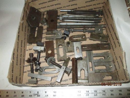 MACHINIST LATHE MILL Large Lot of Machinist Hold Down Blocks for Milling