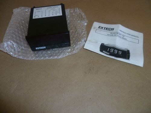EXTECH INSTRUMENTS 1/8 DIN DC PANEL METER # M1001 AS