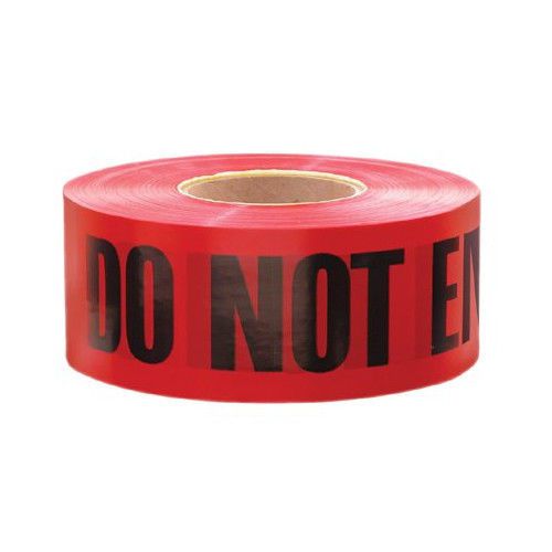 Safety Barricade Tapes - 3&#034;x1000&#039; barricade tapew/danger do not ente