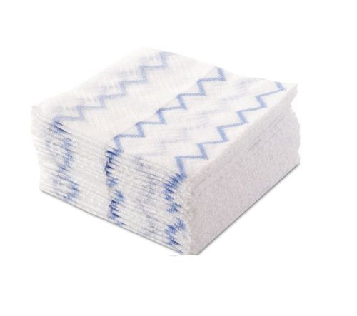 Rubbermaid commercial hygen disposable microfiber 240 cloths white/blue for sale