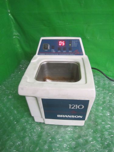 Branson 1210 Ultrasonic Cleaner Bath 1210R-DTH (parts or not working)