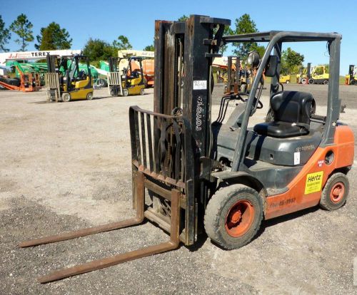 5000lb capacity toyota forklift, 8 series, late model, 3200 hrs!!!  dual fuel!!! for sale