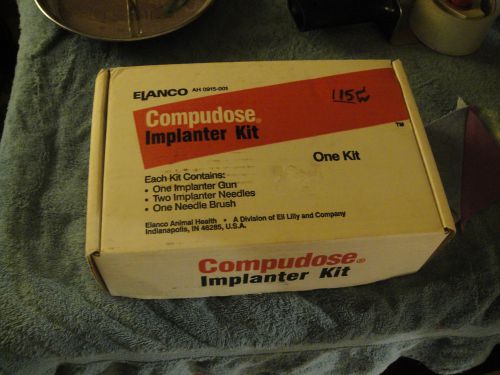 Compudose Encore Gun kit contains implant gun, cattle health