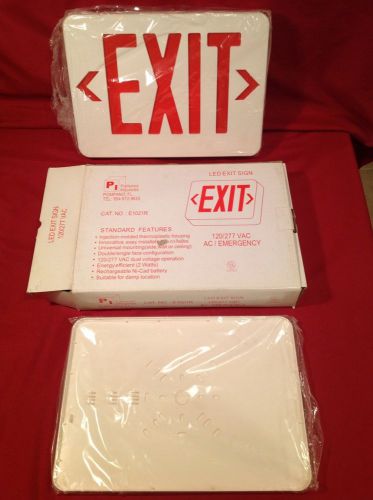 NEW Preferred Industries LED Exit Sign *Energy Efficient* Lighting Fixture