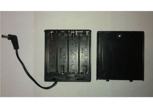 4 AA 6 V Cells Power Battery Clip Holder Box Case