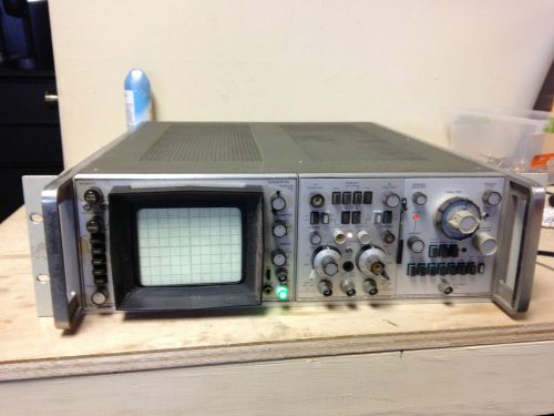 HP 181A Oscilloscope with 1824A Time Base Expander 1805A Dual Channel Amplifier