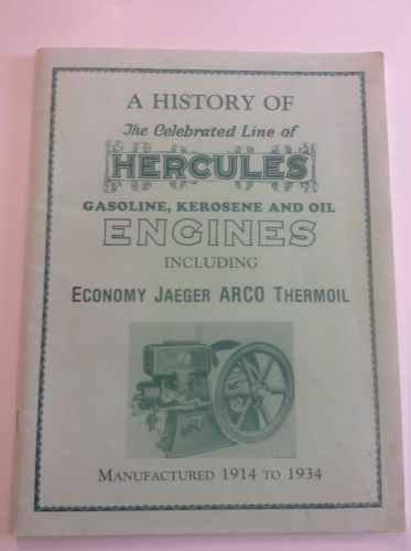 A History Of Hercules Engines Economy, Jaeger, ARCO And Thermoil Hit And Miss