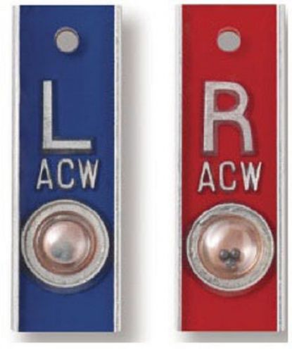 Elite X-ray Red and Blue Lead Markers with 3 Balls