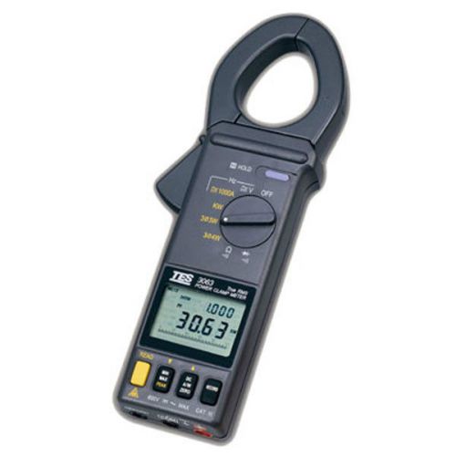 Tes-3063 new 100% power ac/dc clamp meter tes3063. for sale