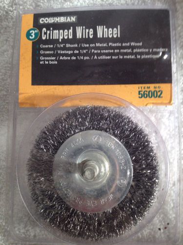 Crimped Wire Wheel 3&#034; Columbian Item No. 56002
