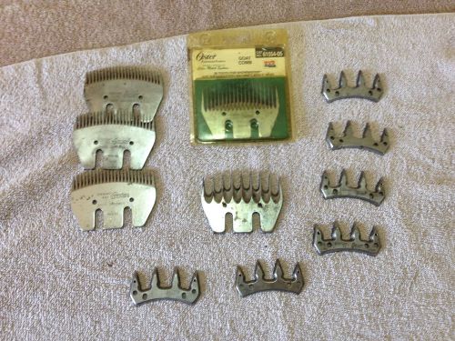 Combs/Cutters for Oster Livestock Clippers
