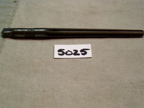 (#5025) Used Machinist American Made No.4 Straight Flute Taper Pin Reamer