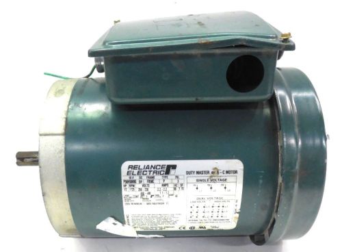 RELIANCER ELECTRIC AC MOTOR P56H5069G, .5 HP, 3 PH, RPM 1725, 208-230V, 2.2 AMP