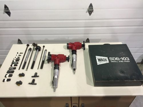 E.H. Wachs SDB 103 Beveling Facing End Prep Pipe Tool SS Steel Orbital Welding